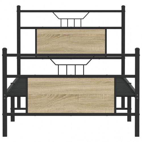 Sengeramme 90 x 190 cm uden madras - sonoma-eg