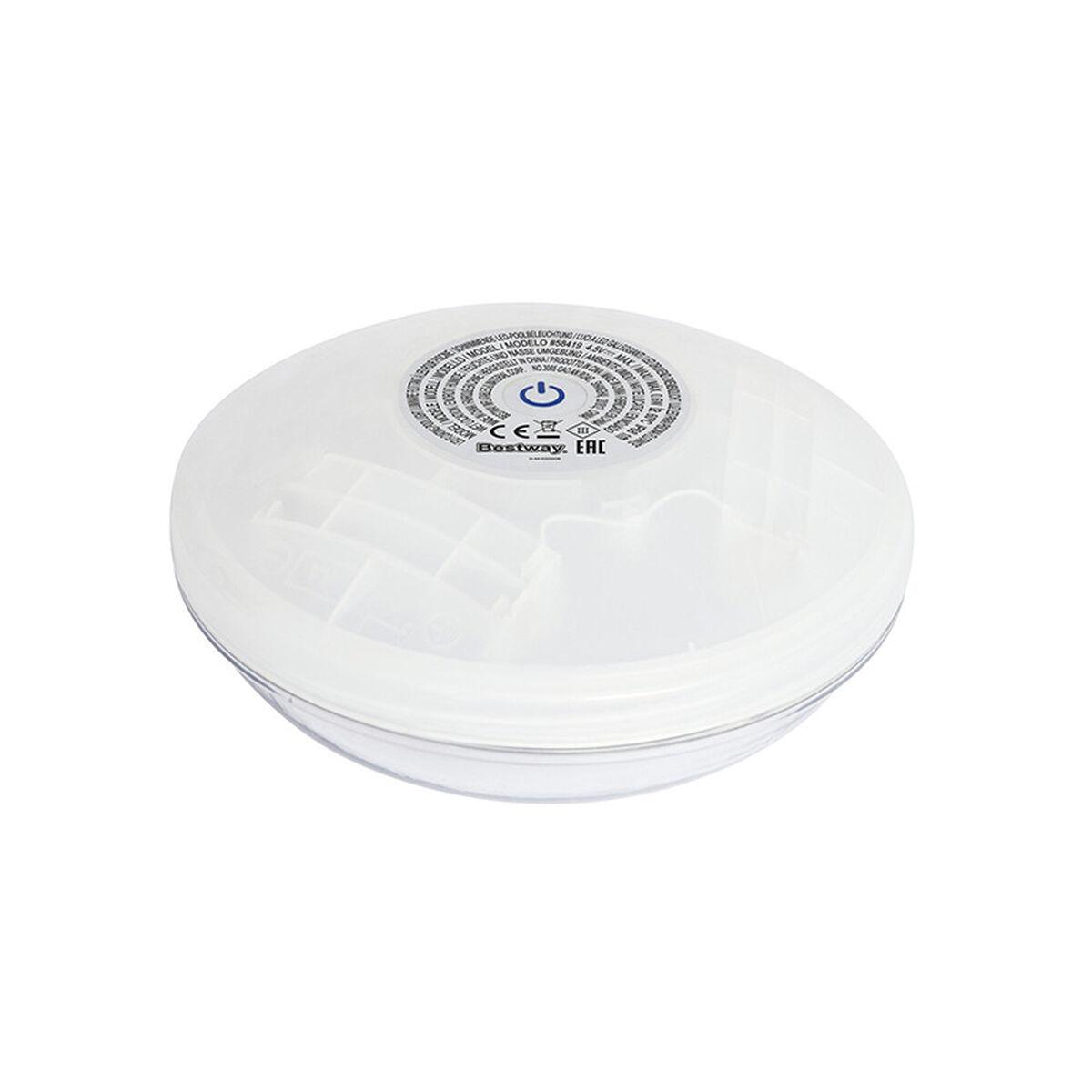 Bestway flydende solcellelampe til pool - Ã 14 cm, LED, multicolor