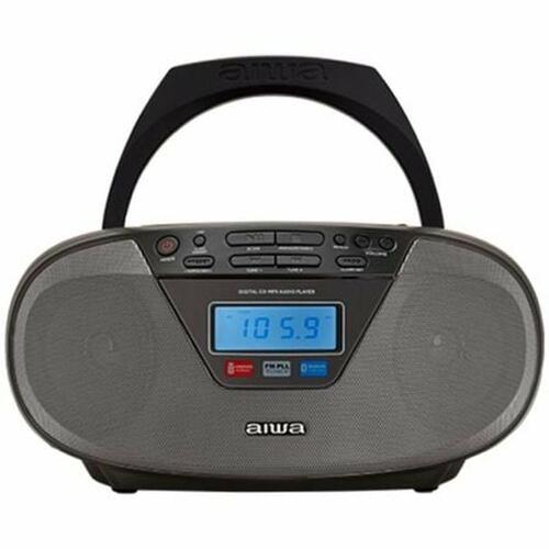 CD/MP3-afspiller Aiwa BBTU-400BK Hvid Sort