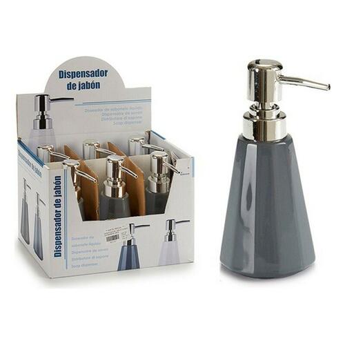 Sæbedispenser Metal Keramik 350 ml Sort