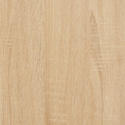 Hundebur/endebord i konstrueret træ - 55 × 75 × 65 cm, sonoma-eg