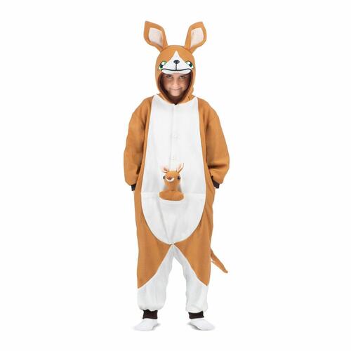 Kostume til børn My Other Me 3 Dele Kænguru M