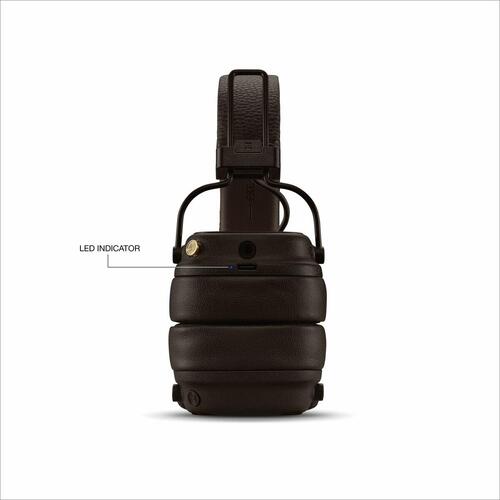 Hovedtelefoner Marshall Major V BT Brun