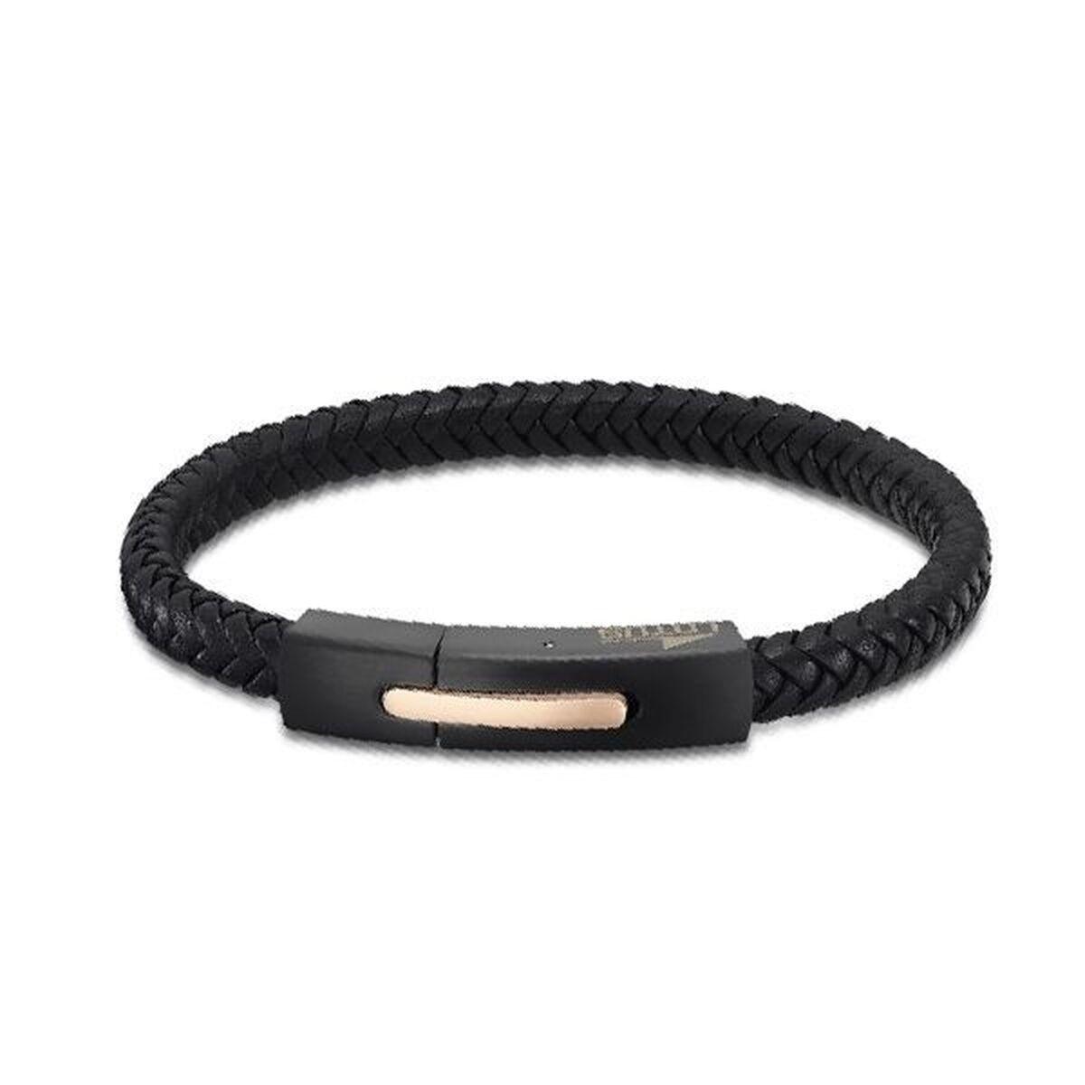 Lotus LS2055-2/4 armbånd til mænd - sort metal