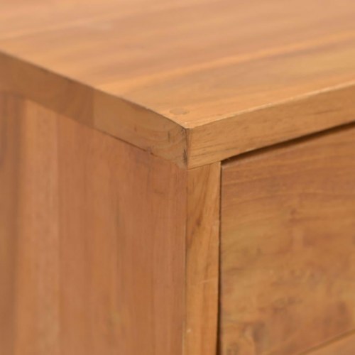 Sengebord 40x30x40 cm massivt teaktræ