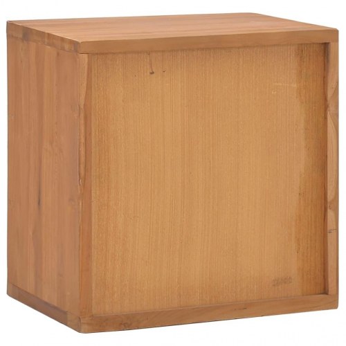 Sengebord 40x30x40 cm massivt teaktræ