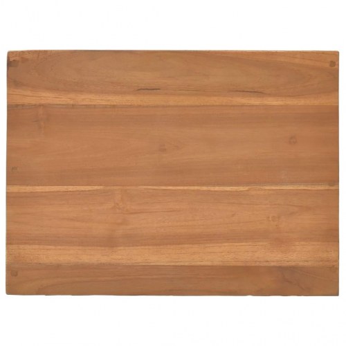 Sengebord 40x30x40 cm massivt teaktræ