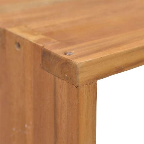 Sengebord 40x30x40 cm massivt teaktræ