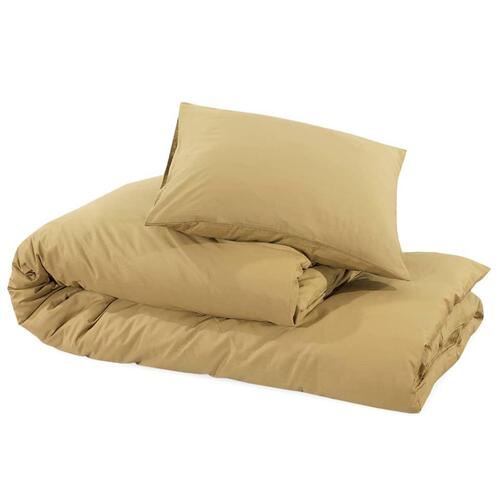 Sengetøj 260x220 cm let mikrofiberstof gråbrun