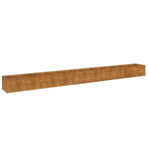 Højbed 482x50x36 cm cortenstål