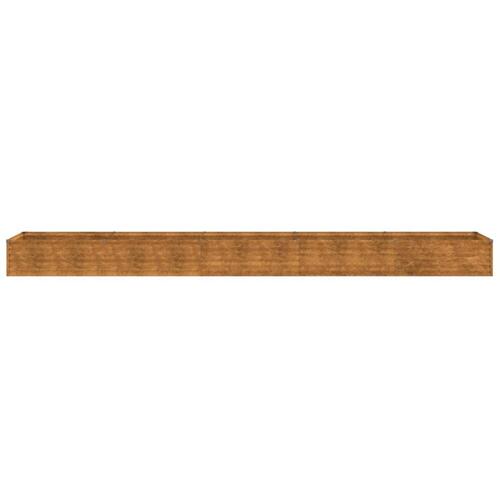Højbed 482x50x36 cm cortenstål