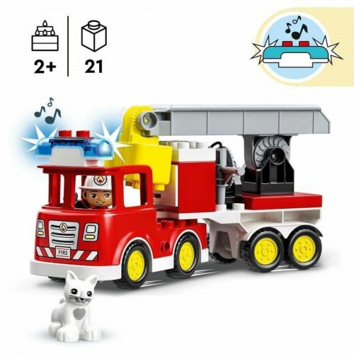 Playset Lego DUPLO Town 10969 Fire Truck 21 Dele