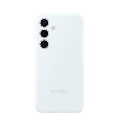 Samsung mobilcover til Galaxy S24 - hvid silikone (6,2")