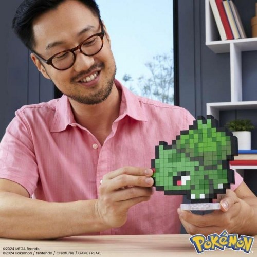 Byggelegetøj MEGA Pokémon Bulbasaur Pixel Art