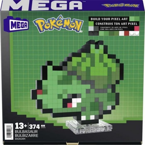 Byggelegetøj MEGA Pokémon Bulbasaur Pixel Art