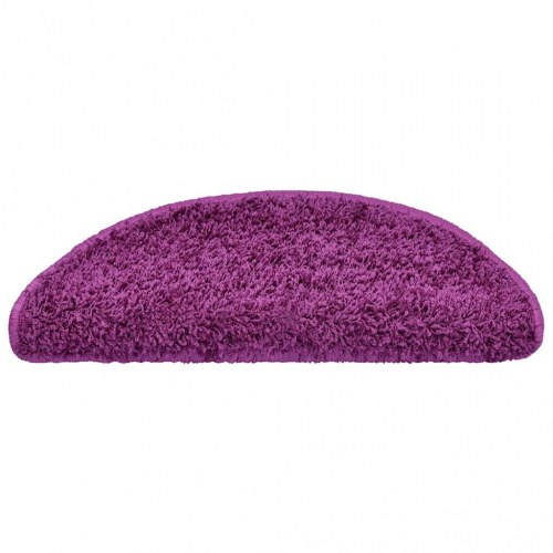 Trappemåtter halvrunde 30 stk. - violet 65 x 21 x 4 cm