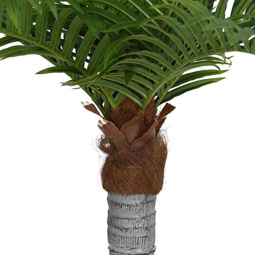 Kunstig palme 15 blade 200 cm grøn