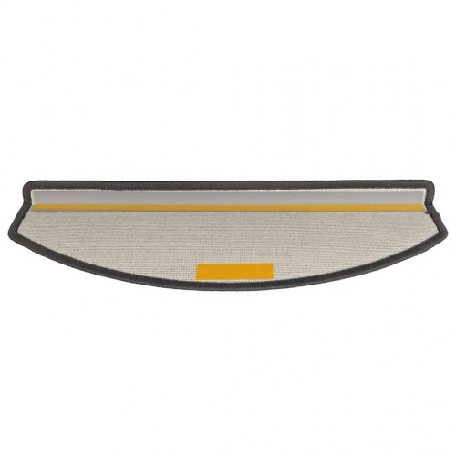 Trappemåtter 30 stk. 65 x 24 x 4 cm halvrunde - mørkegrå