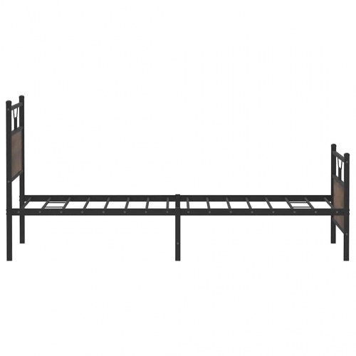 Sengeramme uden madras 107 x 203 cm - brun egetræ