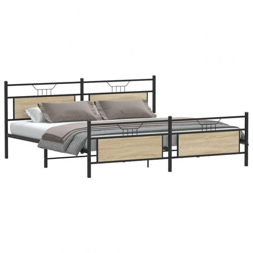 Sengeramme 200 x 200 cm uden madras - sonoma-eg