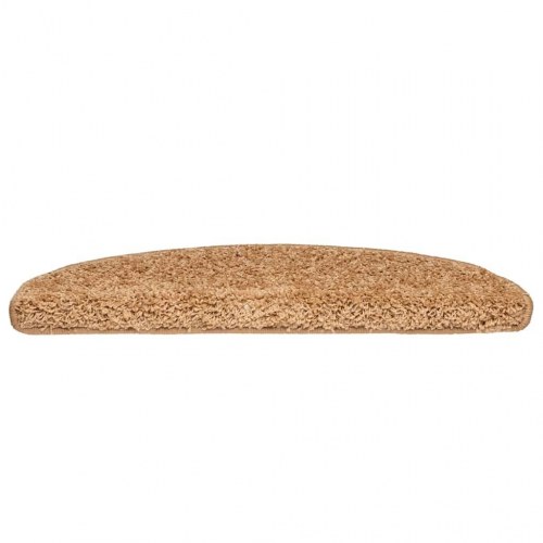 Trappemåtter halvrunde 30 stk. 65 x 21 x 4 cm - beige