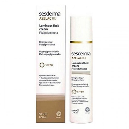Ansigtscreme med SPF 50 Sesderma Azelac RU Luminous Fluid 50 ml