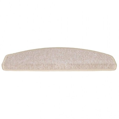 Trappemåtter halvrunde 30 stk. - taupe 65 x 24 x 4 cm