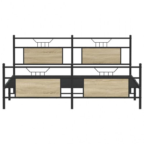 Sengeramme uden madras 180 x 200 cm - sonoma-eg