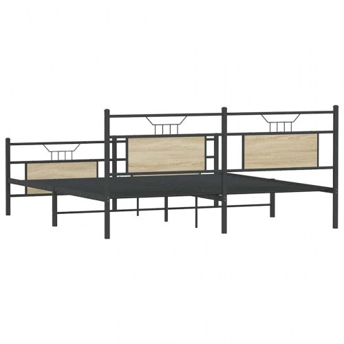 Sengeramme uden madras 180 x 200 cm - sonoma-eg
