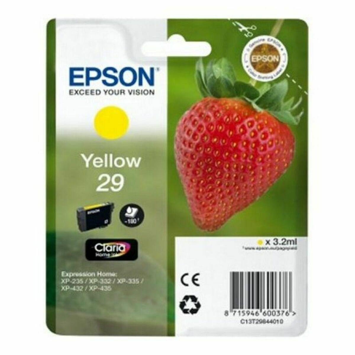 Kompatibel Blækpatron Epson C13t29844022 Gul