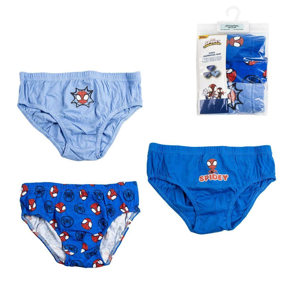 Pakke med boxershorts Spidey Multifarvet 3 enheder 2-3 år