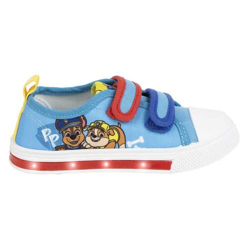 Afslappende sko med LED-lys The Paw Patrol Blå 27