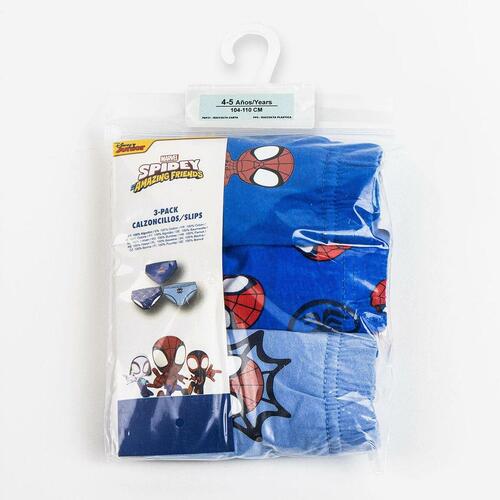 Pakke med boxershorts Spidey Multifarvet 3 enheder 6-8 år
