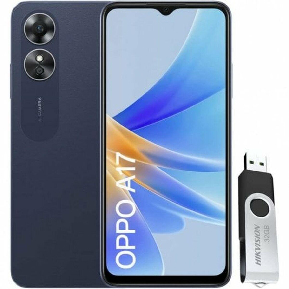 Smartphone Oppo A17 6,56" MediaTek Helio G35 4 GB RAM 64 GB Blå Sort