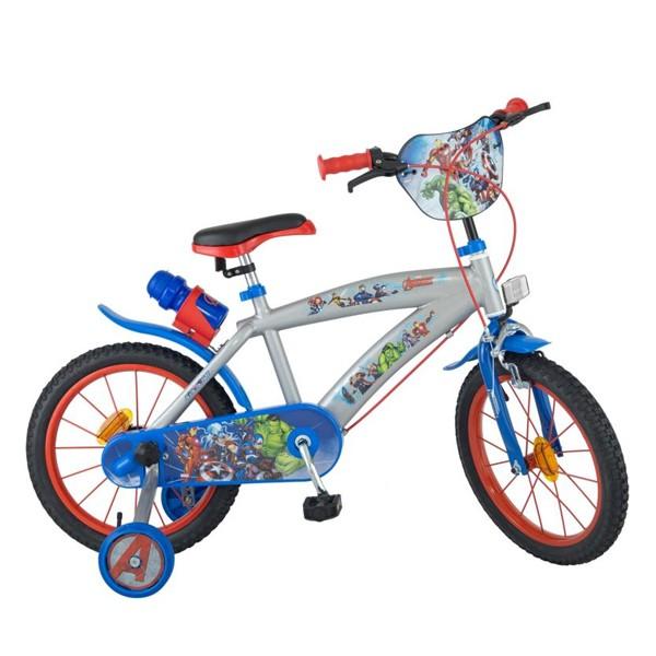Børnecykel The Avengers 16" Grå