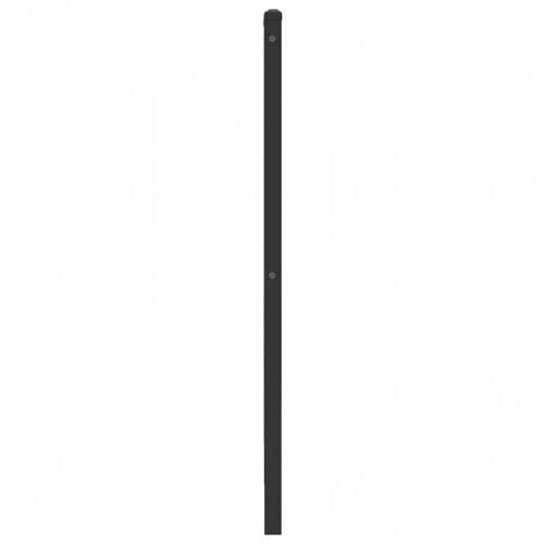 Sengegavl 150 cm i konstrueret træ og stål - sonoma-eg