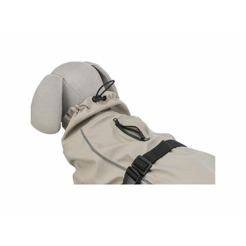 Hund regnfrakke Trixie Sand S