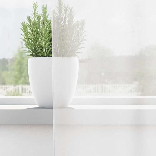 Voile-gardiner med stanglommer 2 stk hvid