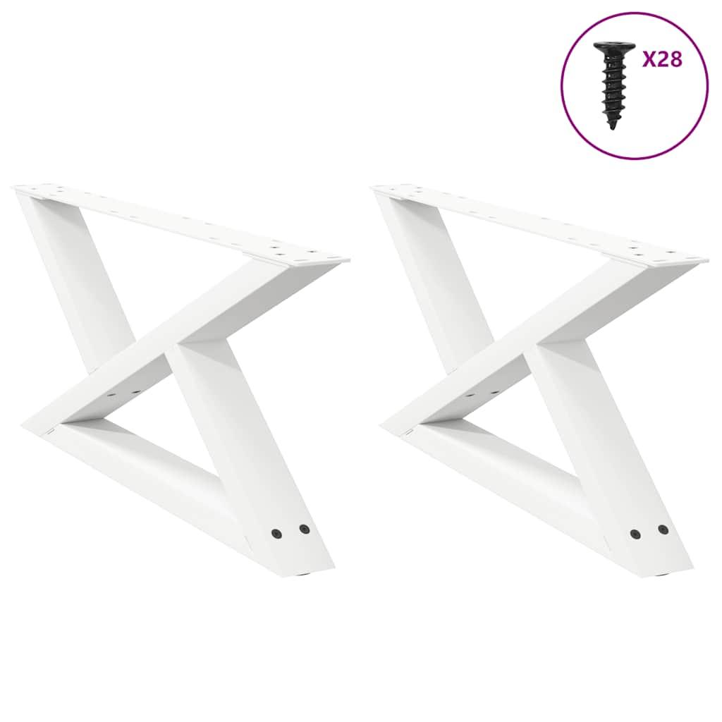 Sofabordben 30X(30-31,3) Cm Stål - Hvid / 70 x (30-31.3) cm