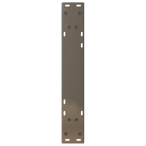 Spisebordsben 2 stk Naturstål 60x(72-73,3) cm Stål