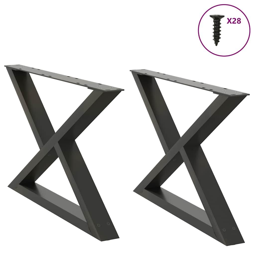 Sofabordben 30X(30-31,3) Cm Stål - Antracitgrå / 70 x (42-43.3) cm