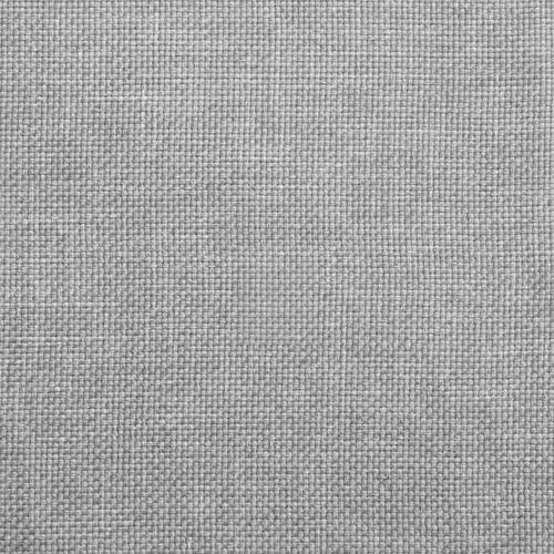 Drejelig gulvstol 70x51x79 cm stof skygrå