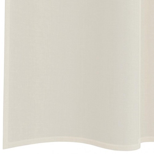 Voile-gardiner med fane i toppen, 2 stk. - creme, 140 × 140 cm