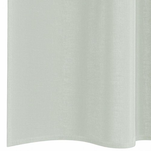 Voile-gardiner med løkker 2 stk. 140×225 cm - lysegrå