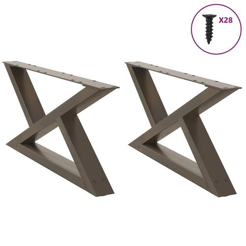 Sofabordben 2 stk Naturstål 70x(30-31,3) cm Stål
