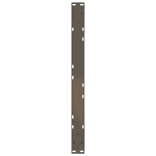 Sofabordben 2 stk Naturstål 70x(30-31,3) cm Stål
