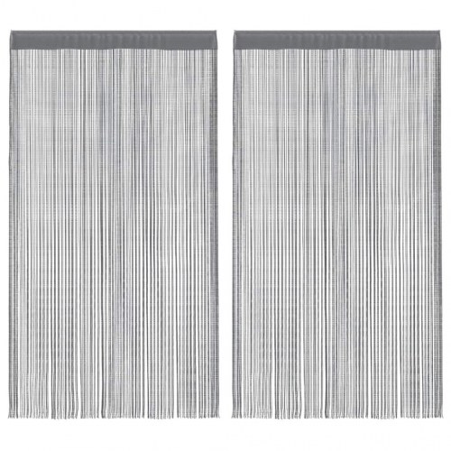 Snorgardiner 2 stk. - antracit 140 × 250 cm