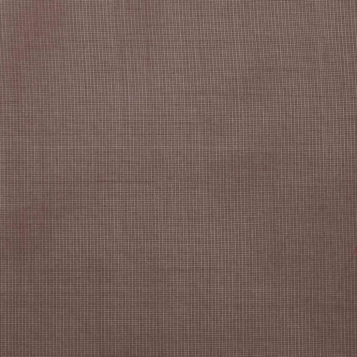 Voile-gardiner med fane i toppen 2 stk - brun 140 x 225 cm