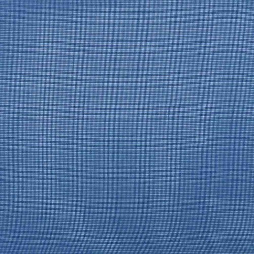 Voile-gardiner med løkker, 2 stk. 140×260 cm - kongeblå