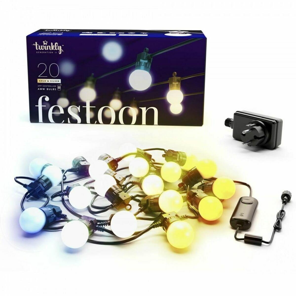 Sæt Med Produkter Til Fest Twinkly Twf020gop-beu
